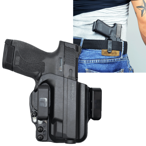 Bravo Concealment S&amp;W M&amp;P 9,40 Shield / Shield (2.0) IWB Holster