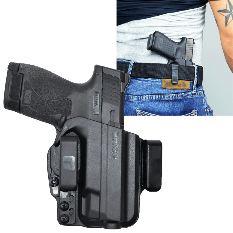 Bravo Concealment S&W M&P 9,40 Shield / Shield (2.0) IWB Holster