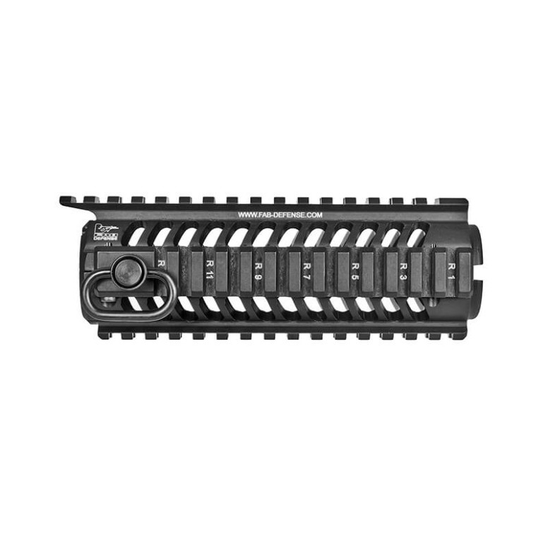 Fab Defense Carbine Length Aluminum Quad-rail system