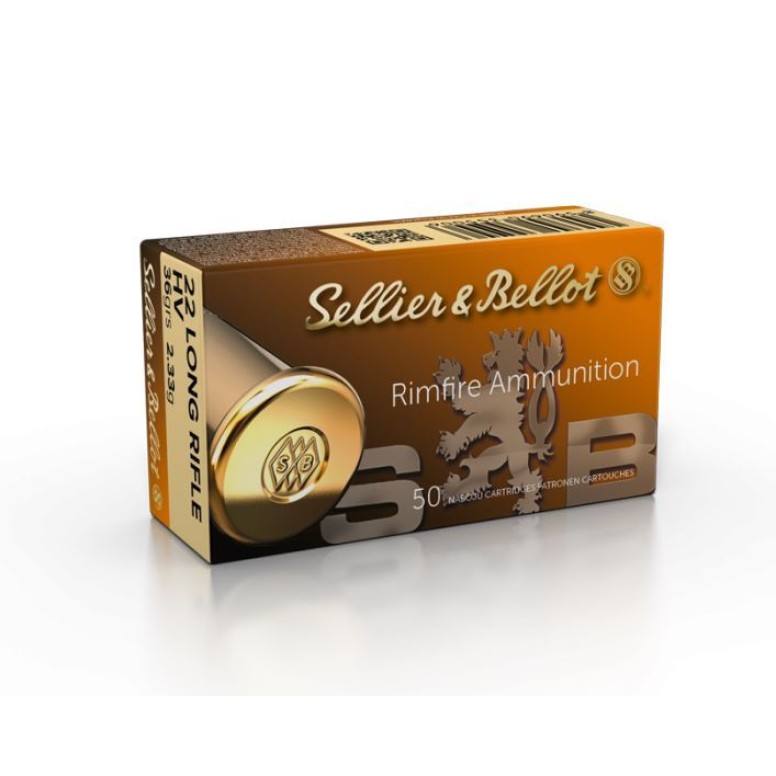 Sellier Bellot 22LR HV 36grs Rimfire