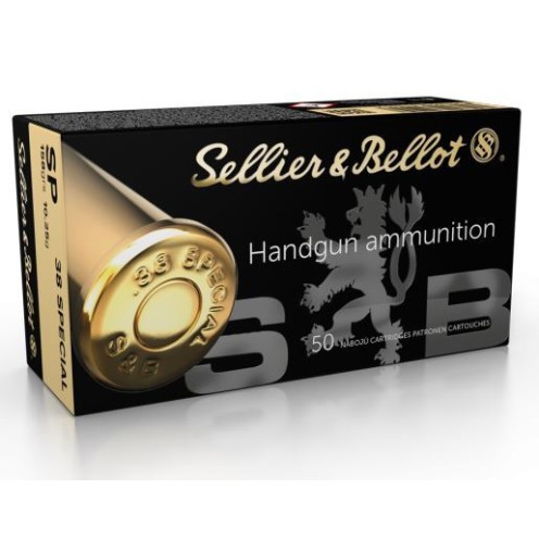 Sellier Bellot .38 Special 158gr FMJ