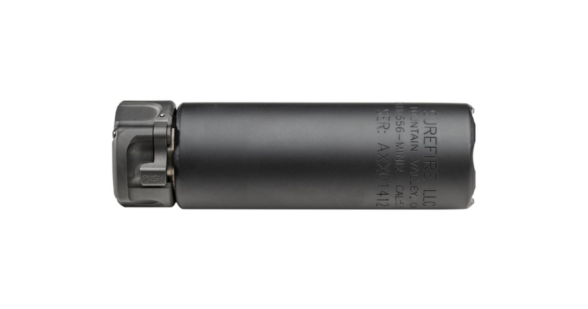 新品未使用　ANGRY GUN SUREFIRE SOCOM556-MINI SOCOM556 MINI DUMMY SILENCER (FULL MARKING VERSION)