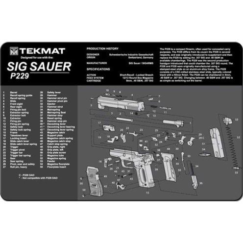 TekMat Sig Sauer P229