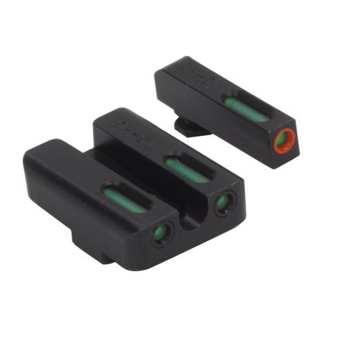 TRUGLO TFX™ PRO TRITIUM/FIBER-OPTIC Day/Night Handgun Sights for Glock® 17 / 19