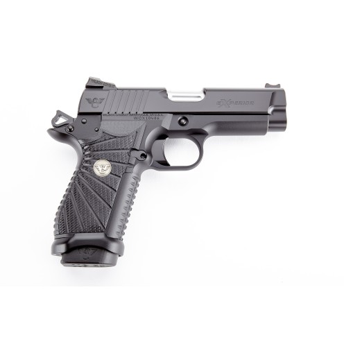 Wilson Combat eXperior Compact 4&quot;, Double Stack, Non-Lightrail Frame, Black Armor-Tuff®