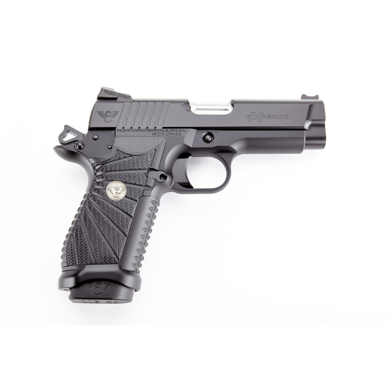 Wilson Combat eXperior Compact 4", Double Stack, Non-Lightrail Frame, Black Armor-Tuff®