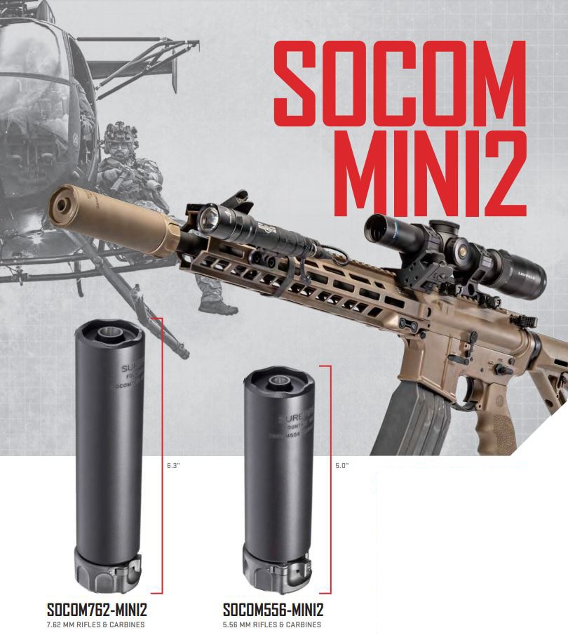 ΣΙΓΑΣΤΗΡΑΣ SUREFIRE SOCOM556 - MINI2 SOCOM 2 SERIES