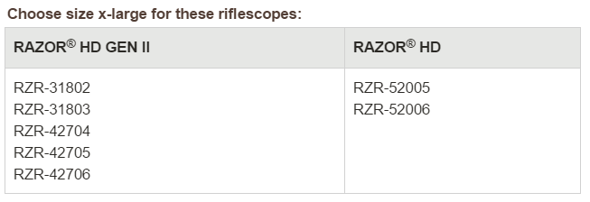 Vortex Scope Cover XLarge